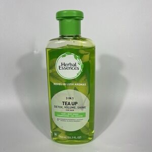 Herbal Essences 3 In 1 Tea Up Detox Volume Shine Body Wash Shampoo 11oz NEW